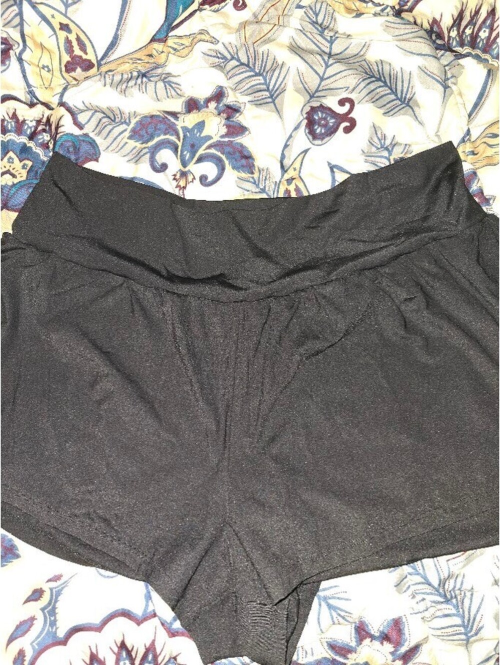 Halara Women's Black  Size 3X High Waisted 2-in-1  Shorts 5'' with Pockets